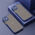 thumbnail image 1 of Funda mate armadura a prueba de golpes para iPhone 13 12 11 14 Pro Max XR XS X 7 8 Plus SE Mini parachoques de silicona de lujo transparente cubierta dura Capa Tan Jianjun unisex, 1 of 2