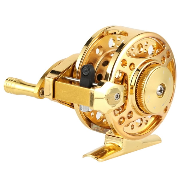 5 Bearings Fishing Reels, All Metal Adjustable High-strength Fishing Reels  Lightweight Portable CNC Precise Machining For Control The Line For Fishing  Left Hand Type 