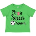 thumbnail image 3 of Inktastic My 1st Soccer Season Girls Toddler T-Shirt, 3 of 5