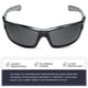 thumbnail image 3 of Gafas de Sol Deportivas Nitrogen Polarizadas Envolventes con Protección UV400, 3 of 6
