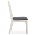 thumbnail image 5 of Furniture of America Arvin Modern Padded Seat Dining Chairs, White (Set of 2), 5 of 12