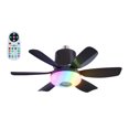 thumbnail image 2 of Ventilador LED 2025 NUEVO Techo 32W Con RGB Color Música Dientes Timing Fu (B) Azul, 2 of 9