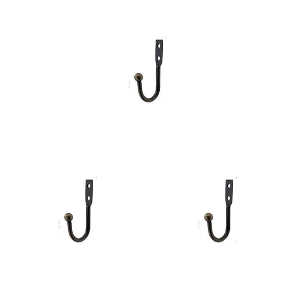 Yuarrent Colgador de montaje en pared, accesorio de organización de tamaño pequeño, perchas para colgar, toalla, ropa, sombrero, gancho de Type1 NO1