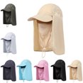 thumbnail image 2 of Coofit Sun Cap Foldable Practical Summer Sun Protection Hat Fishing Hat for Outdoors, 2 of 4