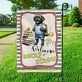 thumbnail image 3 of Welcome Labrador Retriever Back to School Vintage Retro Garden Flag 12x18in Double Sided Lab Dog Lover Gifts Outdoor Decor - 02012, 3 of 5