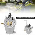 thumbnail image 3 of New models Carburetor Kit Compatible with 6500 8125 RY906500S Generator Aluminum Alloy Carburetor Carb Kit with 3 Accessories Adjustable Carburetor Re, 3 of 5