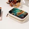 thumbnail image 7 of Sea Horse Velvet Portable Storage Box with Removable Compartment - a Stylish Decorative Box, Bracelet Holder, and Jewelry Stand - Gift, 7 of 7