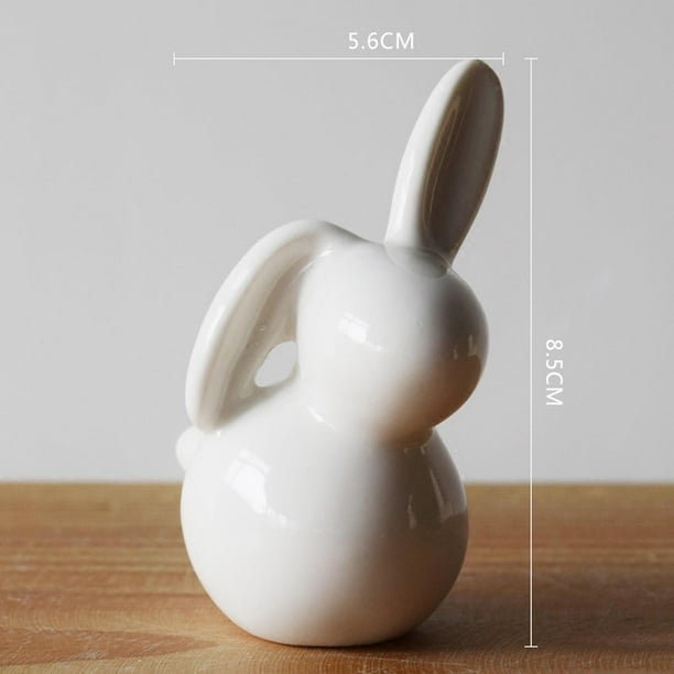 Mini Rabbit Ceramic Figurines