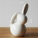 thumbnail image 4 of Estatuilla de Cerámica de 3 Piezas, Estatua de Pascua, Estantería para , Decoración de Escritorio, Arte perfecl Escultura de estatuilla de conejo, 4 of 8