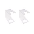 thumbnail image 2 of MasteelfCA 2Pcs Men's Mustache Brush Base Minimalist Mane Brush Rack Portable Razor Brush Bracket for Men Transparent, 2 of 8