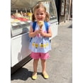 thumbnail image 3 of BemeyourBBs Toddler Baby Girl Back to School Outfits Kindergarten Outfits Baby Girl First Day of School Outfit Plaid Print Fly Sleeve Tunic Shirt Tops Ruffle Shorts Set Toddler Girls Summer Clothes, 3 of 9