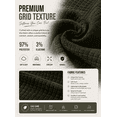 thumbnail image 4 of DOKOTOO Sweatshirts for Woman V Neck Long Sleeve Textured Pullover Sweatshirts Lightweight Oversized Top Shirts Green M US8-10, 4 of 10