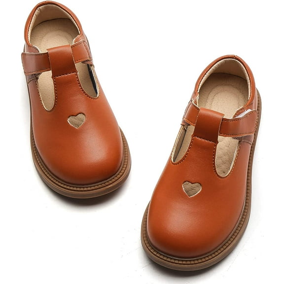 Girls Dress Shoes Mary Jane Flats Back to School Party Wedding Shoes(Toddler/Little Kid/Big Kid)