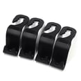 thumbnail image 1 of (Set of 4 Black) Car Storage Hooks Hooks For Back Seat Handbag Holder, 1 of 5