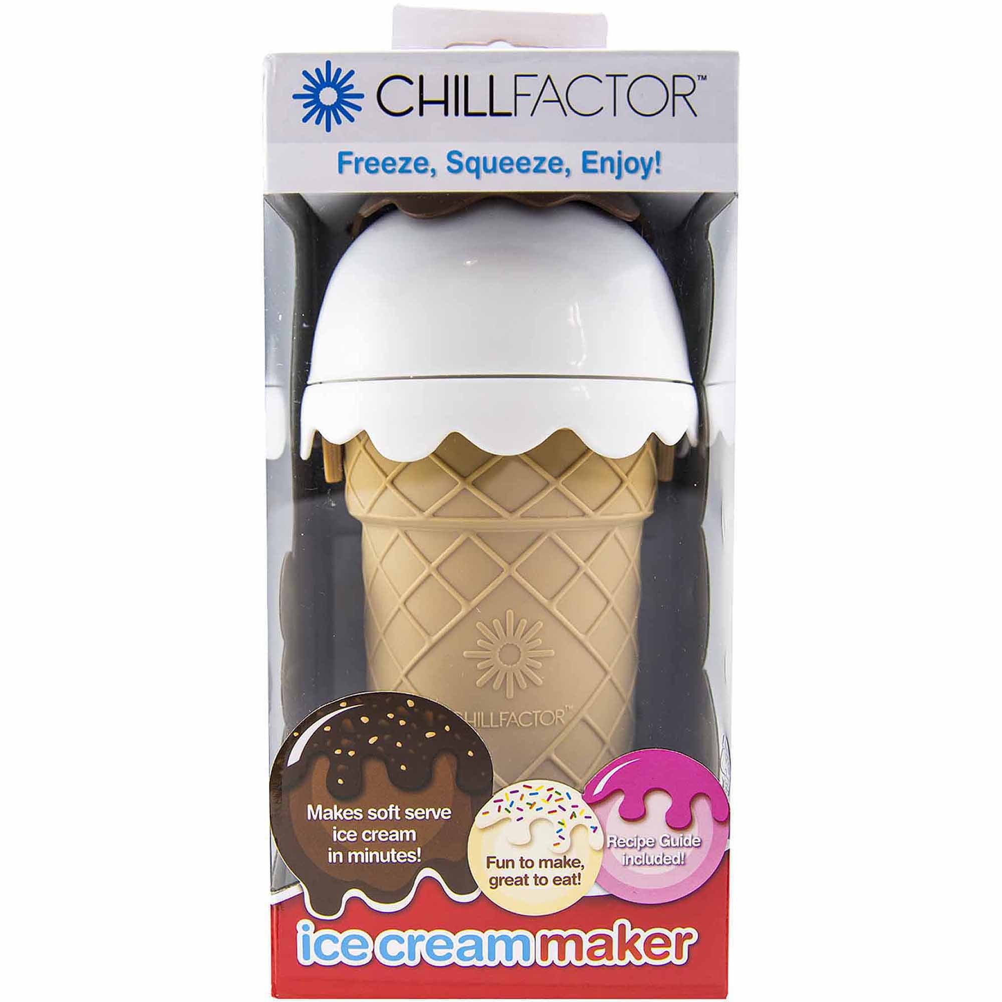 Chill Factor Ice Cream Maker-Vanilla Pink 