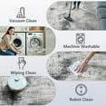thumbnail image 4 of sasyxdc 2x3 Entryway Rug Washable Rug - Modern Abstract Carpet for Living Room Non-Slip Low Pile Soft Machine Washable Carpet for Bedroom  Laundry  Kitchen  Indoor Entrance  Nursery (2, 4 of 9