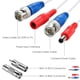 thumbnail image 5 of 1 paquete de 100 pies / 30 m 2 en 1 Cable CCTV de alimentación de video BNC Extend, 5 of 7
