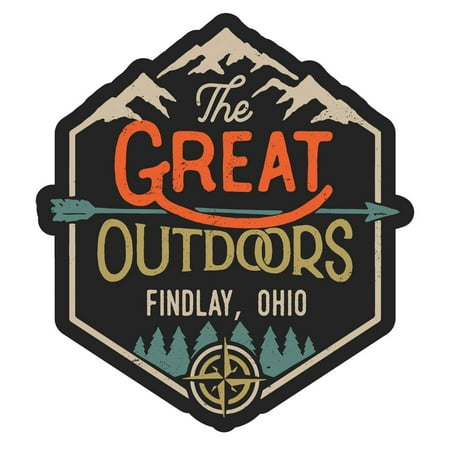 

Findlay Ohio The Great Outdoors Design 4-Inch Fridge Magnet