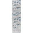 thumbnail image 5 of SAFAVIEH Meadow Vinal Wavy Marble Area Rug, Light Grey/Blue, 9' x 12', 5 of 9