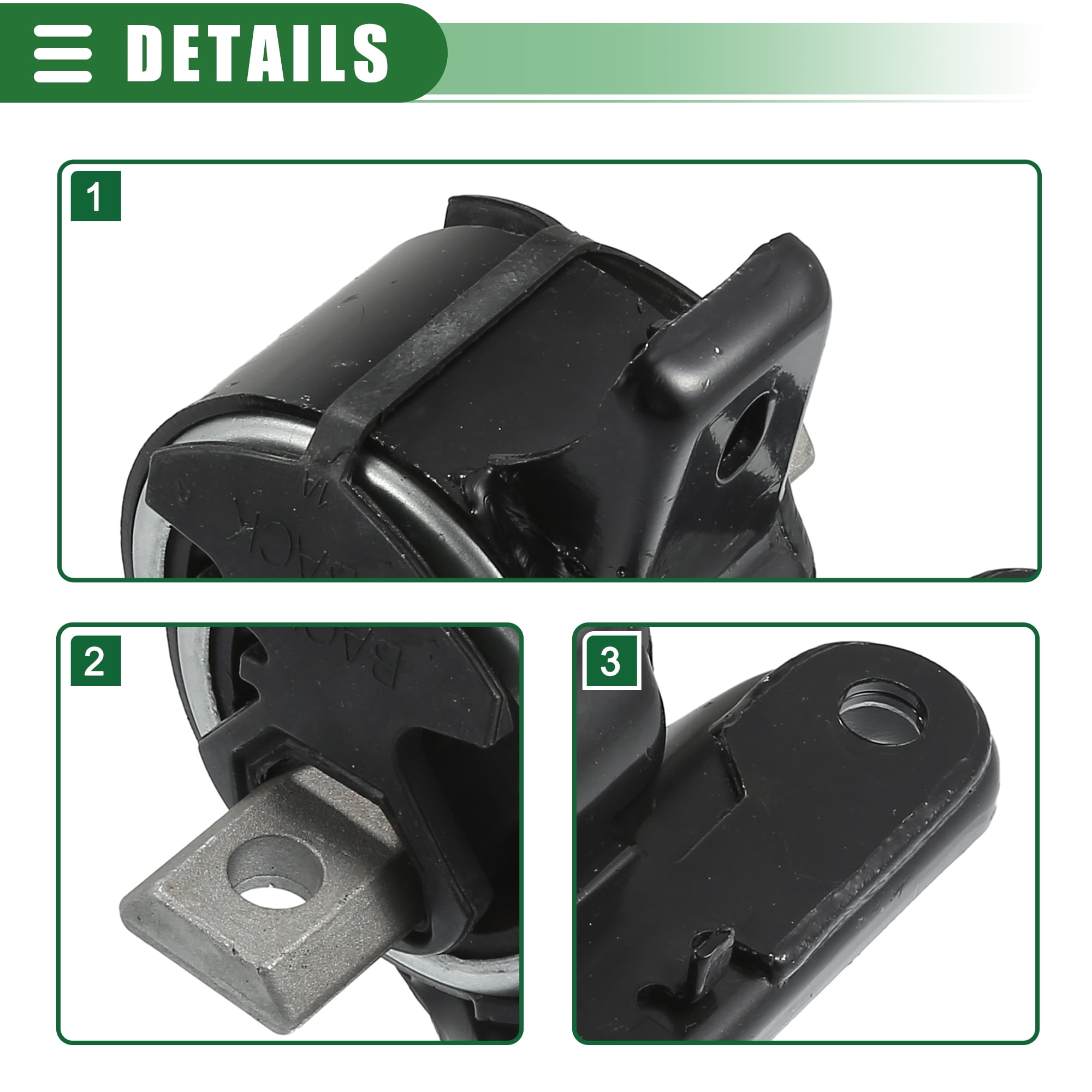 Motor Drive Mount ブラック DMAX XD Motor Mount Driver Side XD-DMM-0110 – DmaxStore