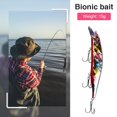 thumbnail image 3 of Señuelo de pesca Minnow 12cm 15g 3D Eyes Hook Hard Bait Swimbait Tackle (8) Tmvgtek Para estrenar, 3 of 9