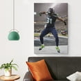 thumbnail image 4 of Kam Chancellor Canvas Poster Artworks Canvas Poster Room Aesthetic Wall Art Prints Home Modern Decor Gifts 16x24inch(40x60cm), 4 of 6