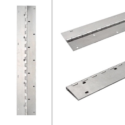 Bennington Boat Piano Hinge | 34 x 6 Inch Aluminum