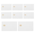 thumbnail image 1 of Shisuyan 8pcs Blank PVC Cards for ID Badge White Plastic IC Cards Contact Chip PVC Card for Access Control System, 1 of 8