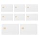 thumbnail image 1 of ColoMX 8 tarjetas de visita NFC regrabables de PVC, blancas, para hotel, para sistema de control., 1 of 8