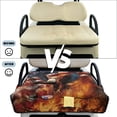 thumbnail image 4 of KUIFORTI Eagle American Flag Golf Cart Seat Cover Travel Sports Cart Seat Cushion Covers Comfortable Fits for EZGO, Yamaha, Club Car and More 2 Seats Golf Carts Durable, 4 of 7