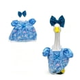 thumbnail image 2 of AZXY Porch Goose Outfit, Fits 23 Inch Porch Goose Statue, Bow‑Accent Princess‑Style Goose Clothes for Cement Goose, Goose Clothing, Elegant Outdoor Decor for Yard Patio Front Porch Garden, 2 of 6
