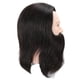 thumbnail image 4 of Cabeza de maniquí masculino para salón de peluquería, cabeza de entrenamiento para peluquería con cabello humano para peinar, 4 of 15