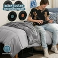 thumbnail image 3 of Bare Home Down Alternative Comforter Set - 3-Pieces - All Seasons - King, Light Gray, 3 of 10