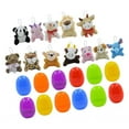thumbnail image 2 of 12x Huevos de Pascua Precargados con Figuras de Cabezas de Animales de Peluche, Divertido Juego de Huevos Giratorios, Regalos de Juego Huevos de Pascu, 2 of 9