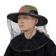 thumbnail image 3 of Sombrero repelente de mosquitos Gorro de apicultura Gorro de pesca de malla Cara de insecto, 3 of 8