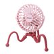 thumbnail image 1 of Ventilador De Cochecito Ventilador USB para cochecito, 5 V, 2,5 W, ventilador eléctrico de pulpo, enfriador de aire silencioso de 3 velocidades (A rosa) Ehuebsd Libre de BPA, 1 of 6