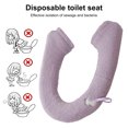 thumbnail image 4 of LCXmlly Button Design Toilet Mat Soft Comfortable Button Design Toilet Seat Pad Washable Reusable Toilet Pad for Bathroom, 4 of 9