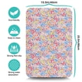 thumbnail image 5 of Washable Rubber Pioneer Colorful Floral Dish Drying Mats for Kitchen Counter Home Large Coffee Bar Pad Accessories and Decor for Utensils Stemware 23.5''x15.5'', 5 of 7