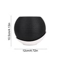 thumbnail image 2 of Modern Woven Textured Split Flower Pot Decorative Bonsai Planter with Saucer for Small Plants Succulents Living Room Home Office Shelf Decor, 2 of 5