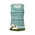 thumbnail image 4 of Easygdp Wood Grain Women's Workout Tank Top, Running Top, Hiking Shirt, Quick-Dry for Running, Yoga, Hiking - Small, 4 of 9