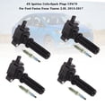 thumbnail image 2 of 4 bobinas de encendido + bujías UF670 para Ford Fusion Focus Taurus 2.0L 2013-2017, 2 of 11