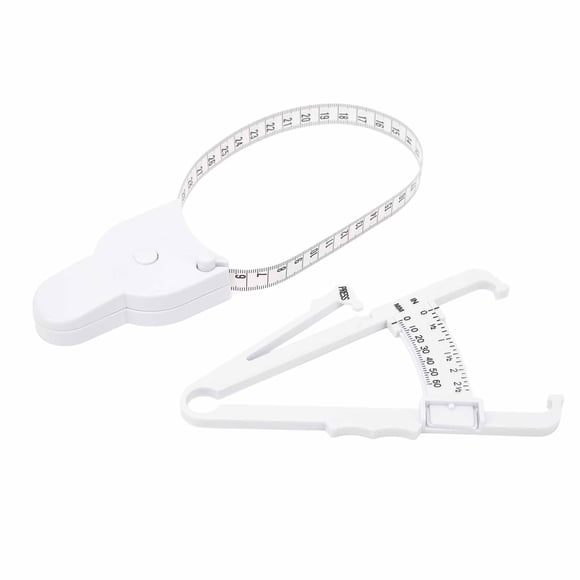 Probador de Calibrador de Grasa de Piel, Cinta de Mediciónico Del Cuerpo Resultados Precisos Presiones Tipo Clip Surfaces de Suavizado Para Uso Diario