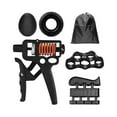 thumbnail image 4 of 5 Pack Hand Grip Strengthener Set, Hand Grip Strength Exerciser, Grip , Hand Grip Training 5-60kg, Hand Grippers Set for Rock Climbing , Orange Sp, 4 of 10