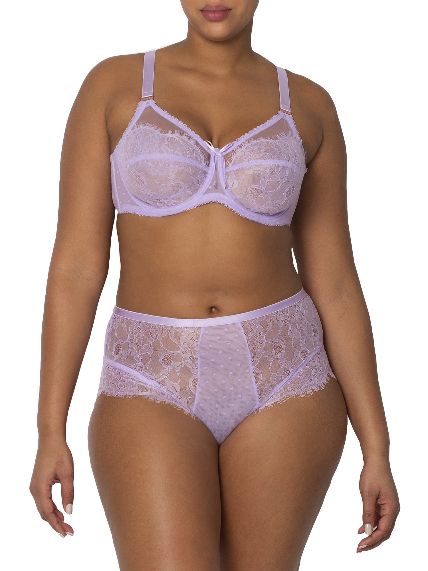 Smart & Sexy Women's Lace High-Waisted Cheeky Panty Style-SA905