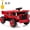 Red, variant on 12V Electric Ride-On Dump Truck with Parent Remote Control, Working Dump Bed, Shovel, Dual 35W Motors, 2 Speeds, Music and Headlights,Blue