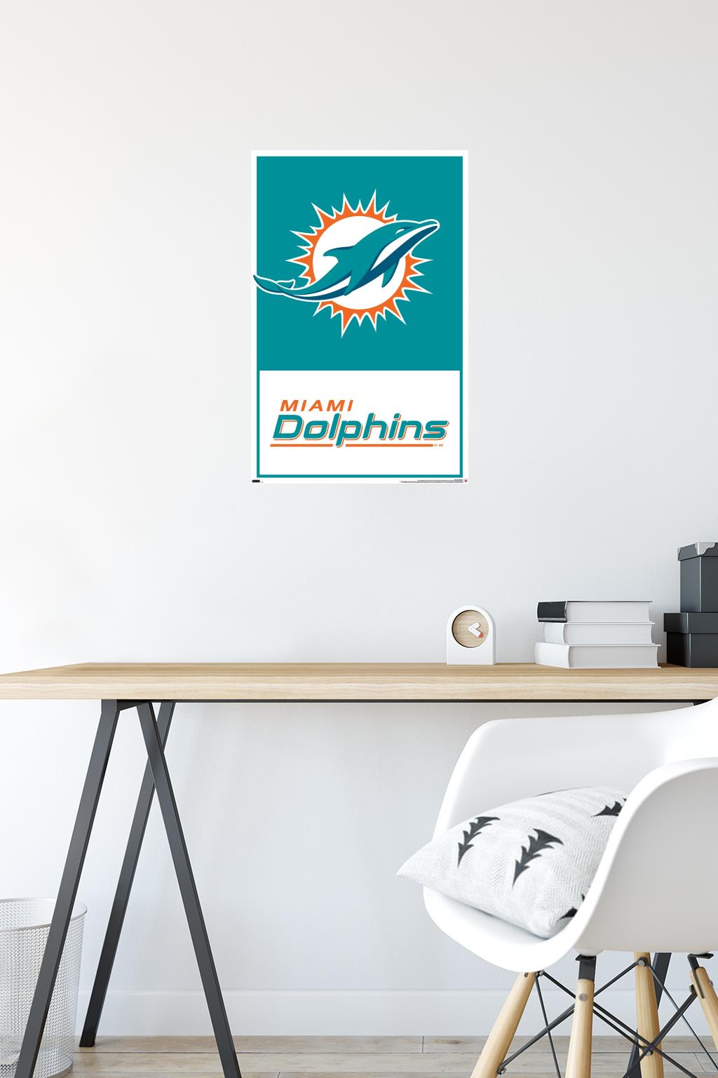 : Rico Industries NFL Football Miami Dolphins Gnome Personalized  Pennant - Home and Living Room Décor - Soft Felt EZ to Hang : Sports &  Outdoors