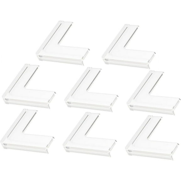 Yoqb 8pcs Non Adhesive Corner Guards Table Corner Covers Safety Cover Guard Furniture Corner Protectors A109