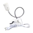 thumbnail image 3 of Lámpara Portade escritorio flexible Base E27 Toma de luz Cable con clip con interruptor de encendido y apagado Sywqhk Para estrenar, 3 of 9