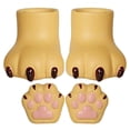 thumbnail image 2 of Accesorios para el Cuerpo de muñeca BJD Hugo 1 par Manos y pies amarillo, 2 of 10