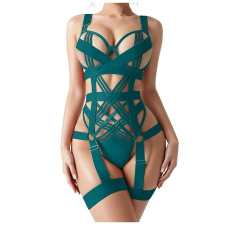 Xuewenshw Women s Lingerie Corset Lingerie for Women Sexy Pajamas Sheer Lingerie WomenS Lingerie Crotchless Body Suits for Women